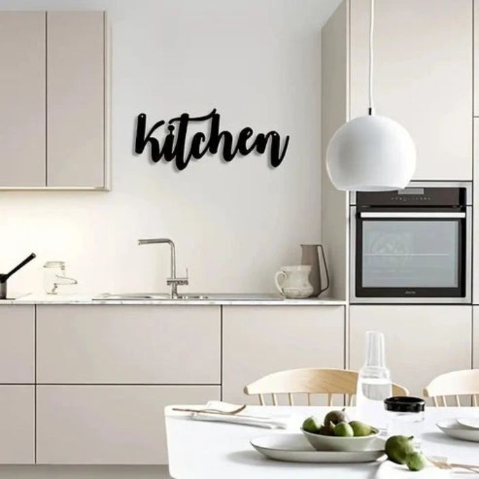 Kitchen Acrylic Wall Sign – Decorative Accent for Home | Cooking & Housewarming Gift