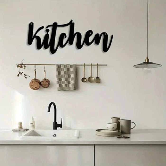 Kitchen Acrylic Wall Sign – Decorative Accent for Home | Cooking & Housewarming Gift