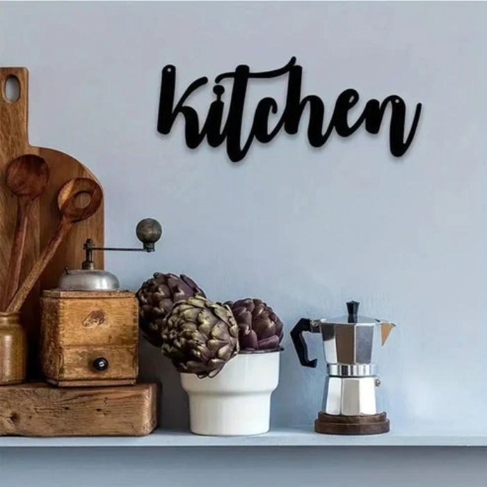 Kitchen Acrylic Wall Sign – Decorative Accent for Home | Cooking & Housewarming Gift