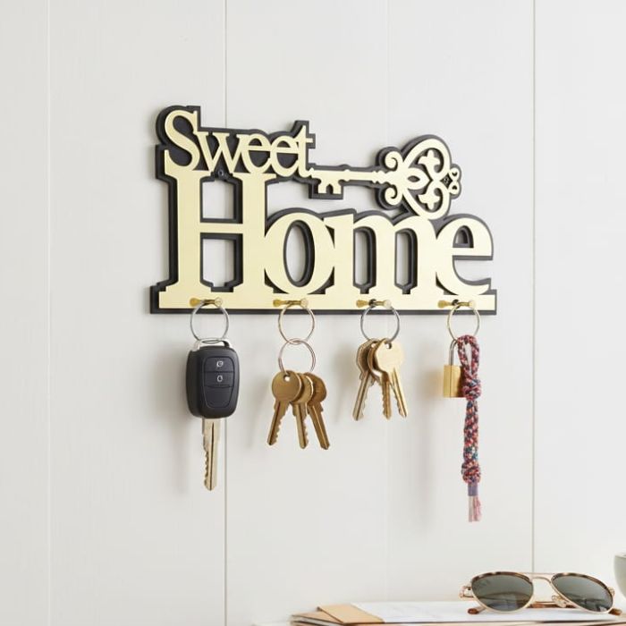 Sweet Home Keyholder - Wall Key Rack & Hook