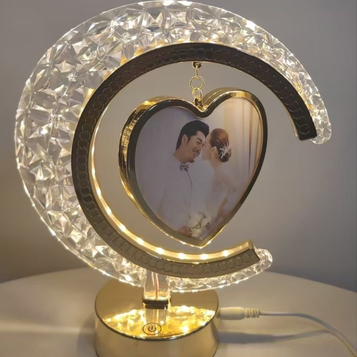 Crystal Photo Frame | Luxury Desk Décor Gift