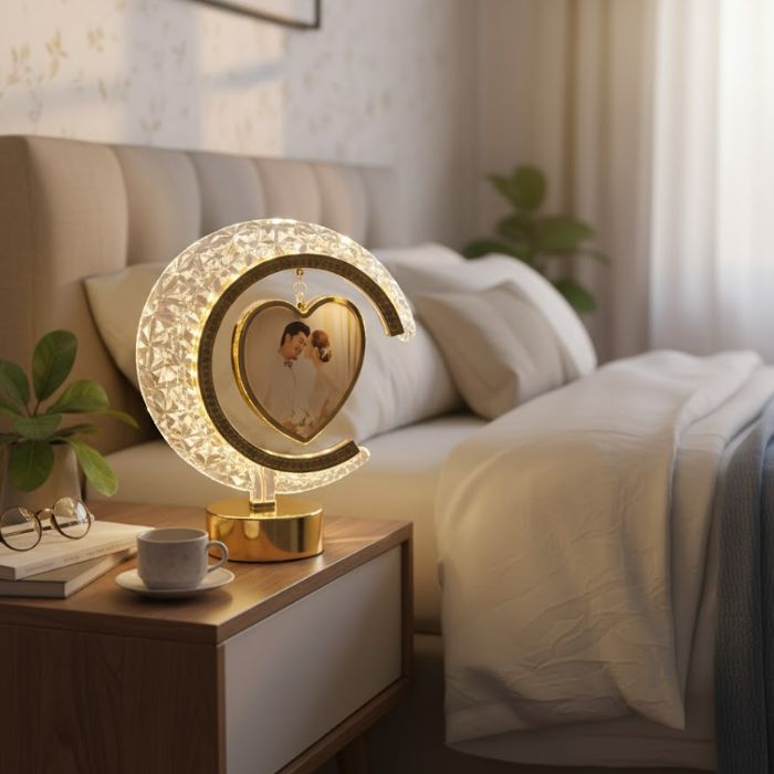 Crystal Photo Frame | Luxury Desk Décor Gift