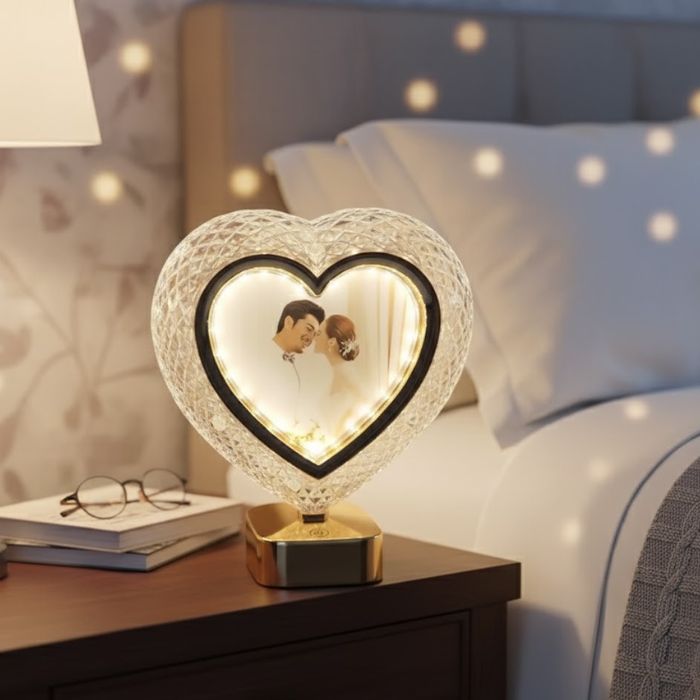 LED Mirror Photo Frame | Perfect Valentine Gift
