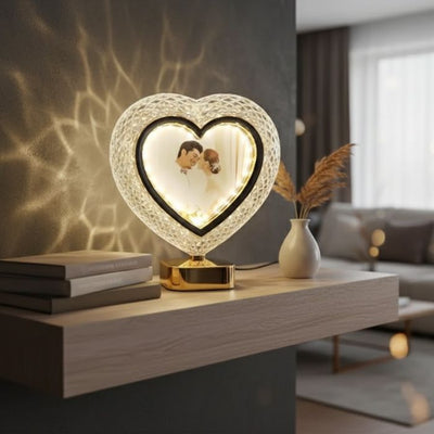 LED Mirror Photo Frame | Perfect Valentine Gift