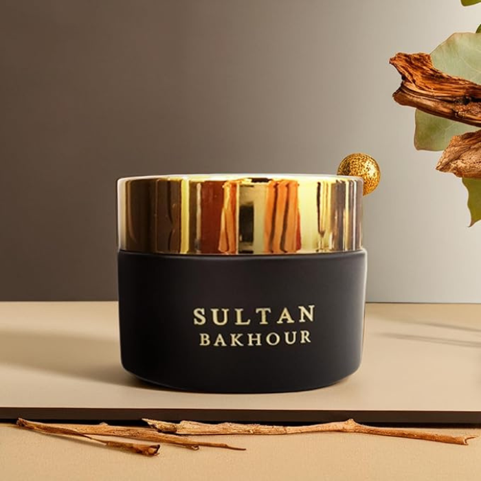 Ruhaan Sultan Bakhoor 24gms Arabic Incense made with Agarwood, Concentrated Oud