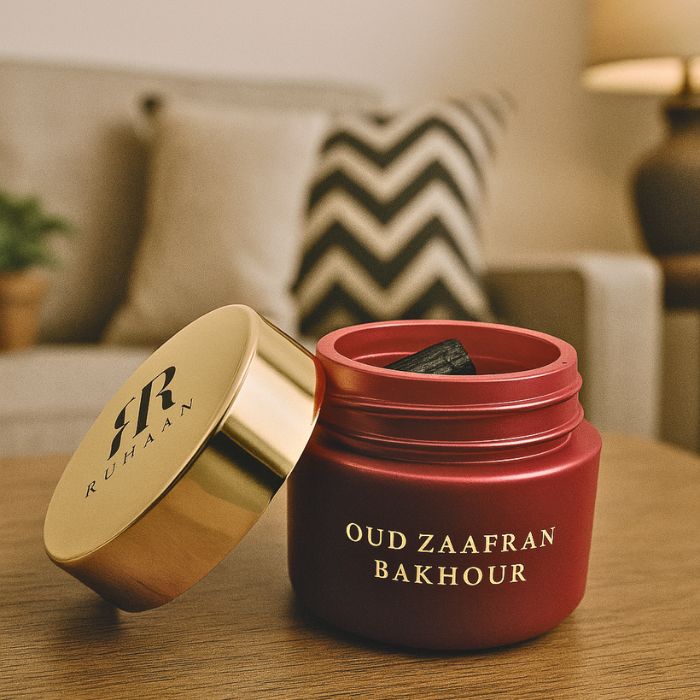 Ruhaan Oud Zaafran Bakhour Sticks – Premium Arabic Incense for Home & Office