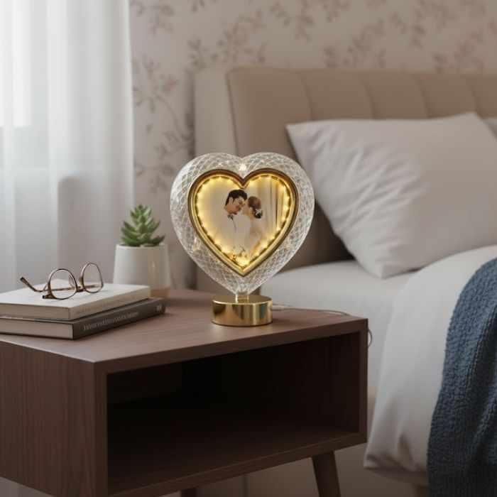 LED Mirror Photo Frame | Perfect Valentine Gift